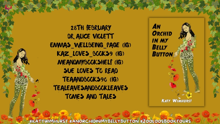 An Orchid in my Belly Button blog tour banner