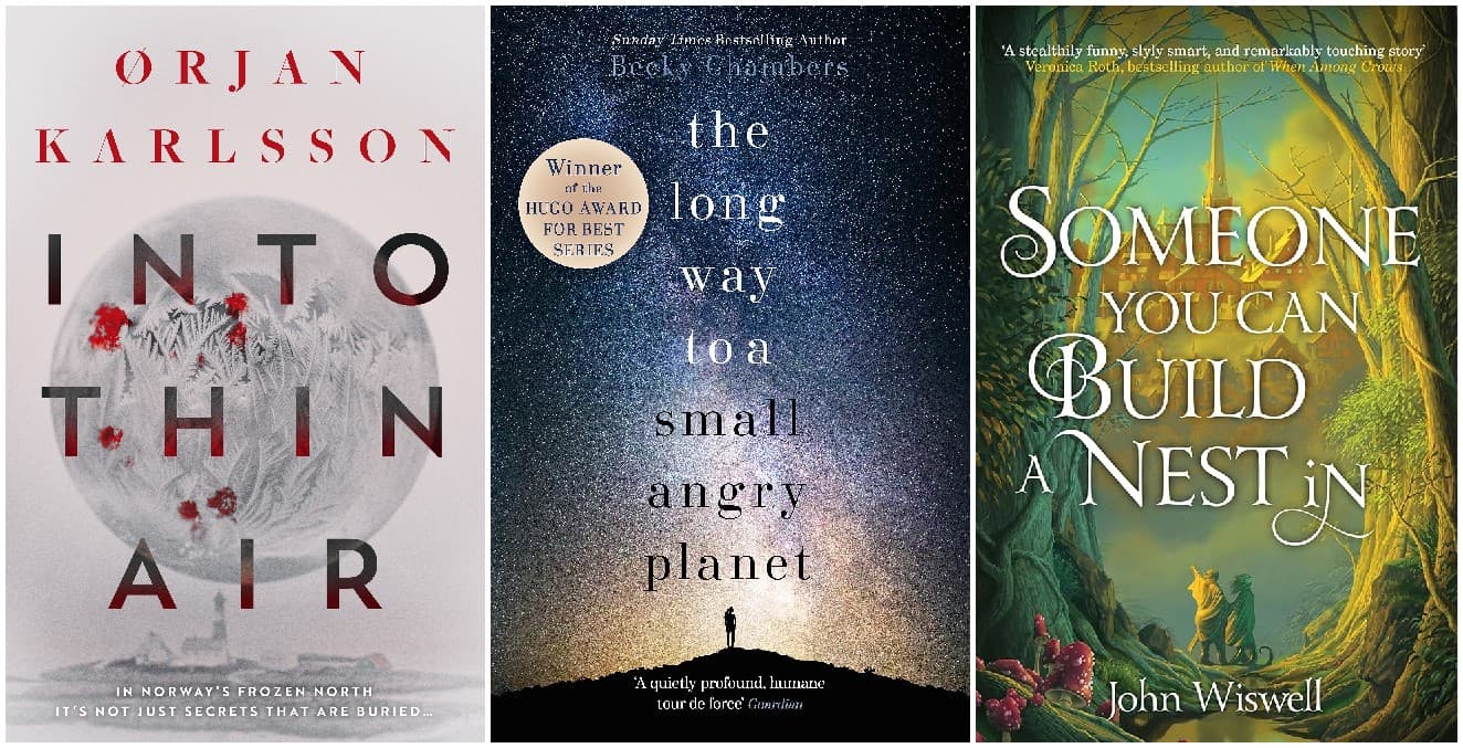 Into Thin Air, The Long Way to a Small Angry Planet, Someone You Can Build a Nest In