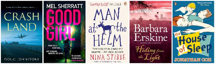 Crash Land, Good Girl, Man at the Helm, Hiding from the Light, The House of Sleep