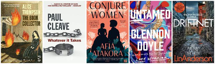 The Book Collector, Whatever It Takes, Conjure Women, Untamed, Driftnet