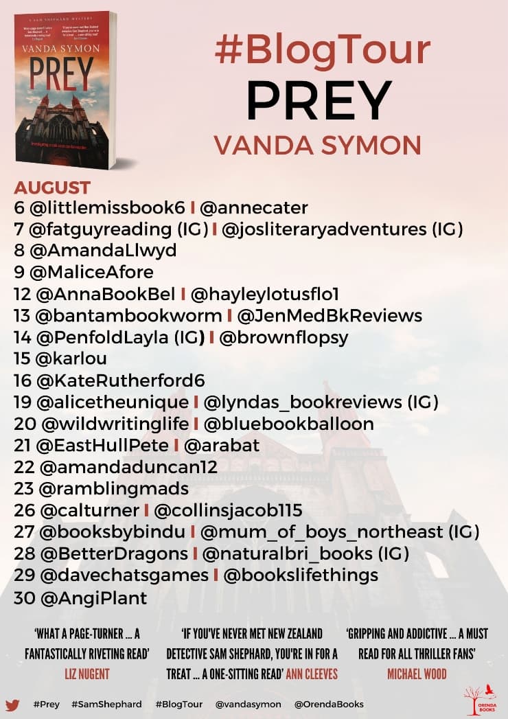 Prey blog tour banner
