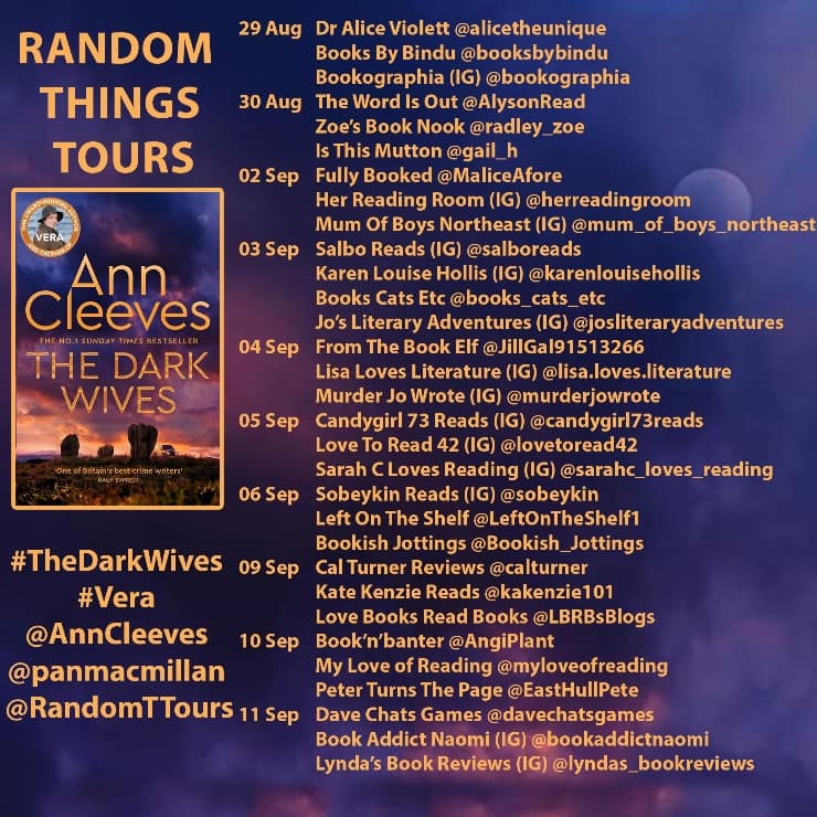 The Dark Wives blog tour banner