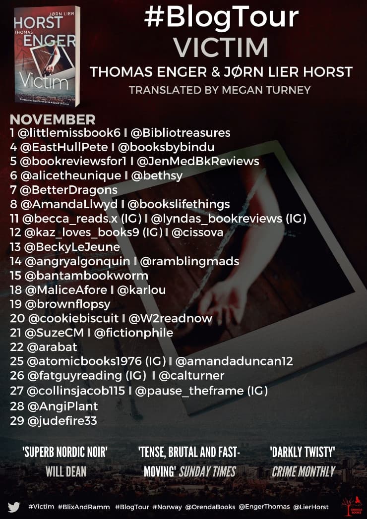 Victim blog tour banner